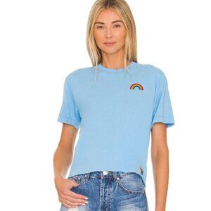 Aviator Nation Rainbow Embroidery Tee XSmall